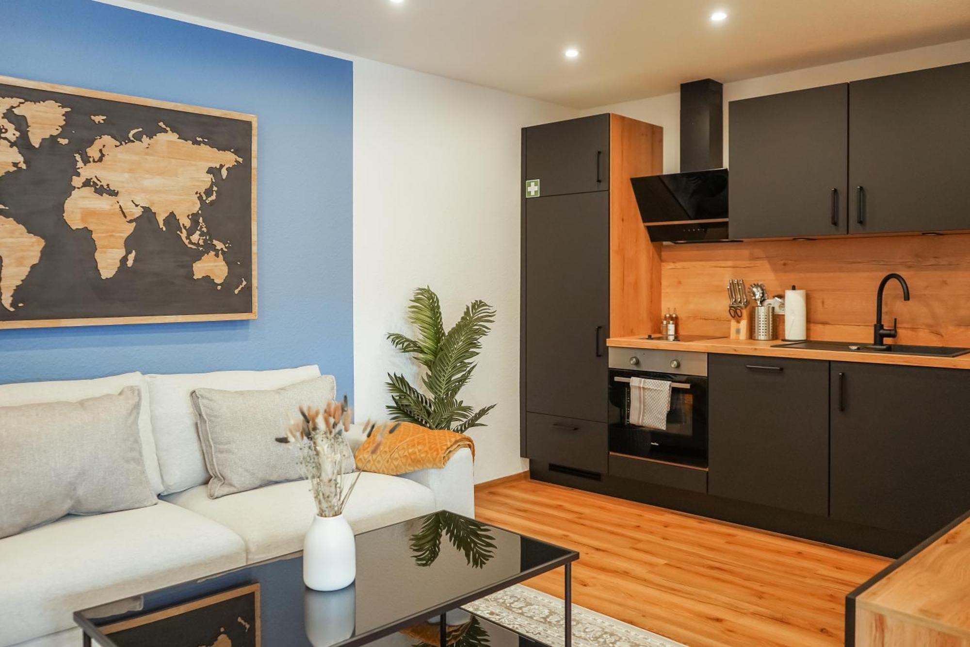 7Seas Boutique Aparthotel Homburg - Stilvoll, Digital & Ideal Fuer Familie & Business Exteriör bild